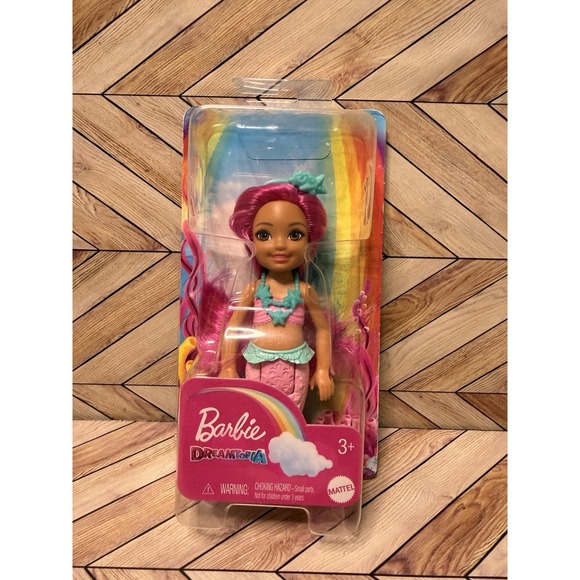 Mattel Other - Barbie Dreamtopia Chelse Mermaid Doll, Pink Hair 6.5-inch NEW